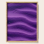 Sand Ripples - Purple Serving Tray Gallery Image 1