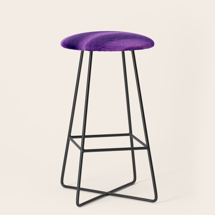 Sand Ripples - Purple Stool Gallery Image 1