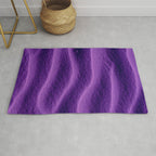 Sand Ripples - Purple Rug Gallery Image 1