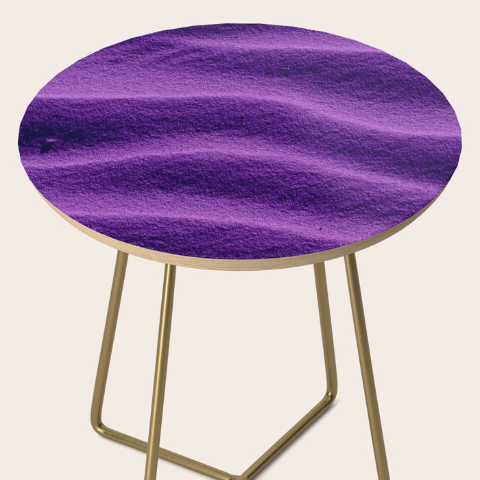 Sand Ripples - Purple Side Table Gallery Image 2