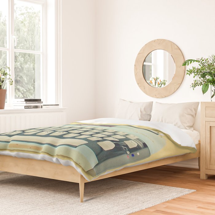 The Typewriter Duvet Cover Gallery Image 2