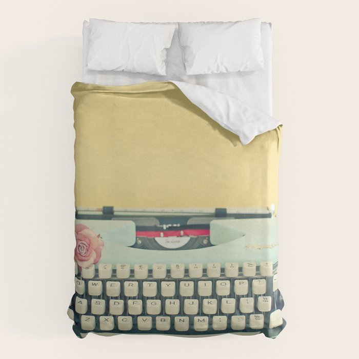The Typewriter Duvet Cover Gallery Image 6