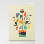 Potted Plant 4 Stationery Card Gallery Image 2