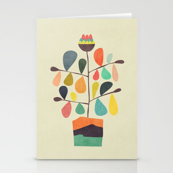 Potted Plant 4 Stationery Card Gallery Image 1