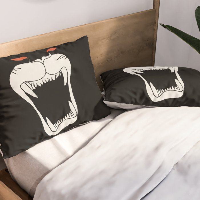 Black Panther Pillow Sham Gallery Image 2