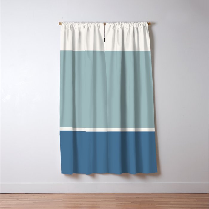 Contemporary Color Block XVIII Window Curtain Gallery Image 3