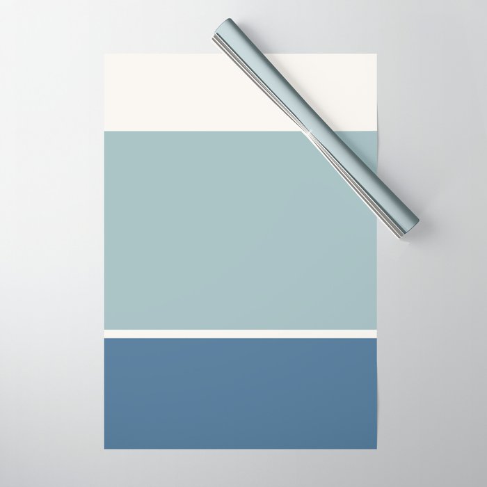 Contemporary Color Block XVIII Wrapping Paper Gallery Image 1