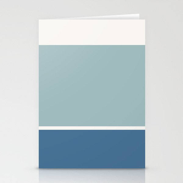 Contemporary Color Block XVIII Stationery Card Gallery Image 2