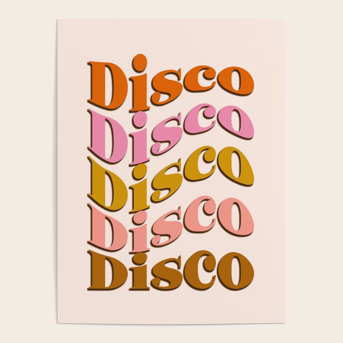 Groovy Disco Disco Poster Gallery Image 1