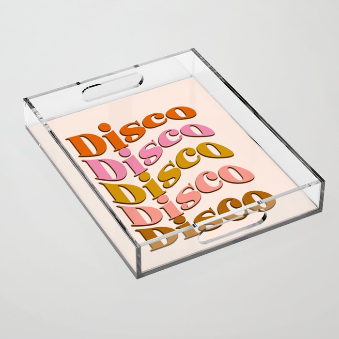 Groovy Disco Disco Acrylic Tray Gallery Image 1
