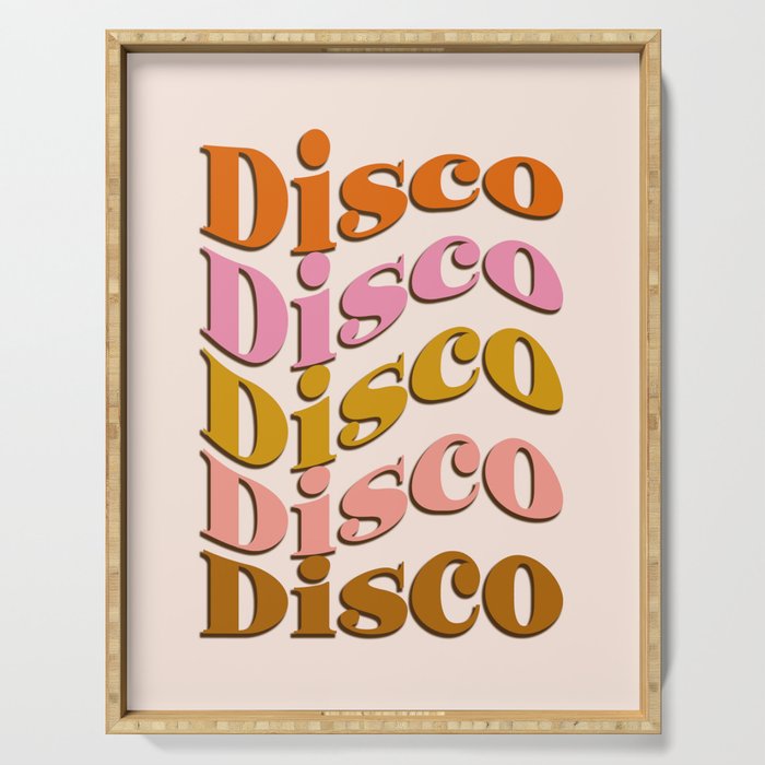 Groovy Disco Disco Serving Tray Gallery Image 1