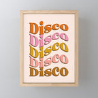 Groovy Disco Disco Mini Art Print Gallery Image 1