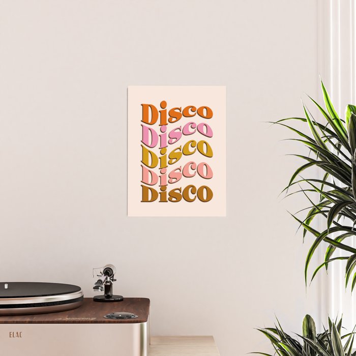 Groovy Disco Disco Poster Gallery Image 2