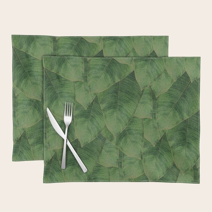Banana Leaf III Placemat Gallery Image 1