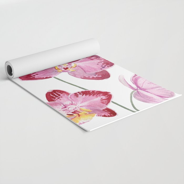 Orchid 2 Yoga Mat Gallery Image 2