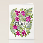 Killin' It - Tropical Pink Stationery Card Gallery Image 2