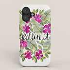 Killin' It - Tropical Pink iPhone Case Gallery Image 1