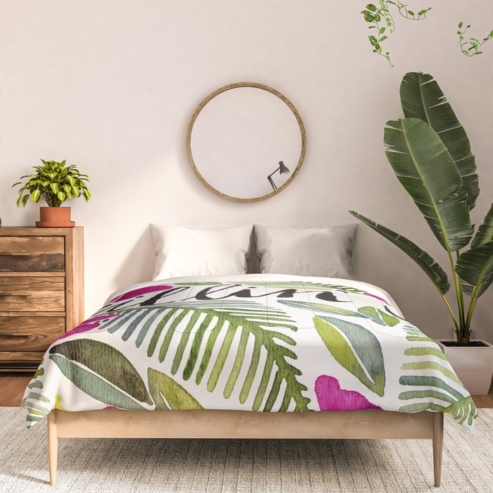 Killin' It - Tropical Pink Comforter Gallery Image 3