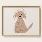 Doggy day cream version Serving Tray Gallery Image 1
