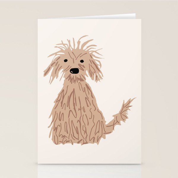 Doggy day cream version Stationery Card Gallery Image 2