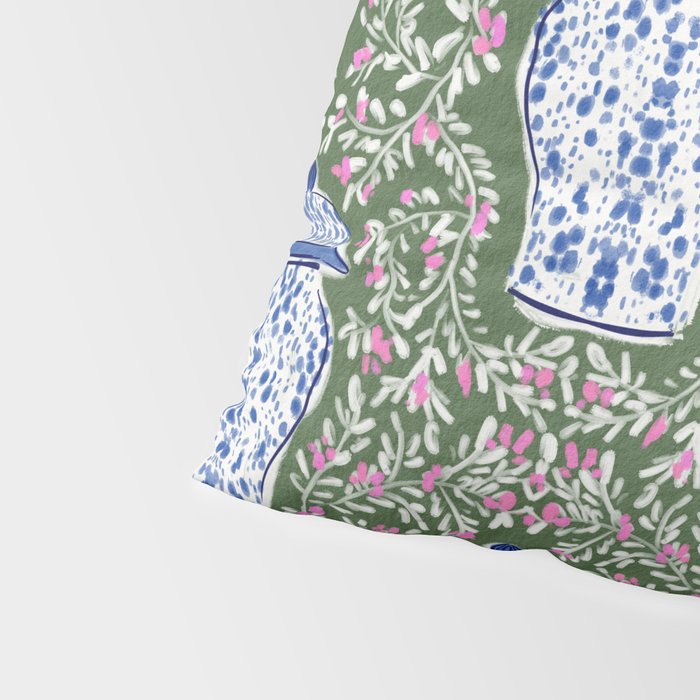 Chinoiserie Blossoms Pillow Sham Gallery Image 4