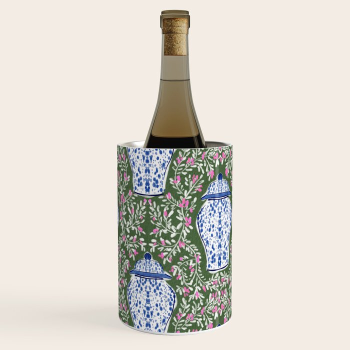 Chinoiserie Blossoms Wine Chiller Gallery Image 2