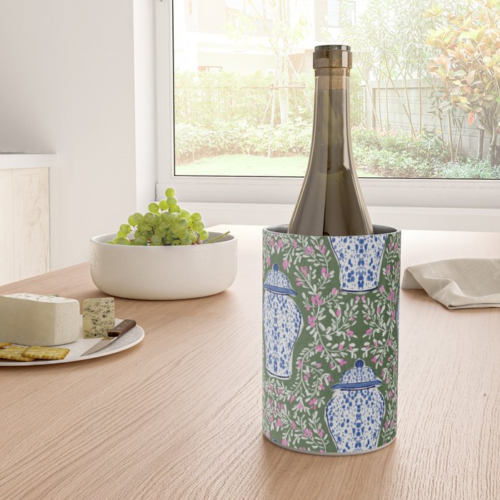 Chinoiserie Blossoms Wine Chiller Gallery Image 4