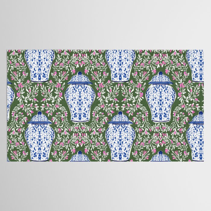 Chinoiserie Blossoms Tablecloth Gallery Image 2