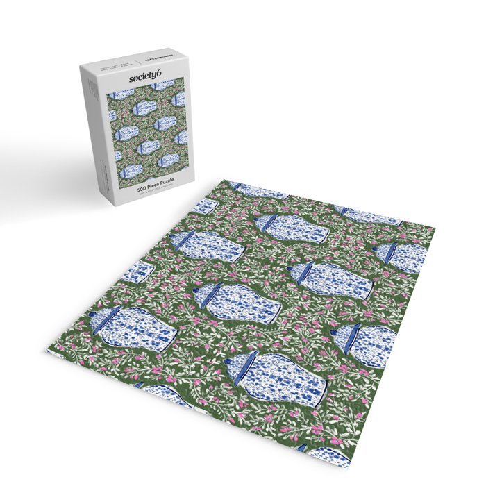 Chinoiserie Blossoms Jigsaw Puzzle Gallery Image 2