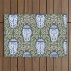 Chinoiserie Blossoms Outdoor Rug Gallery Image 1