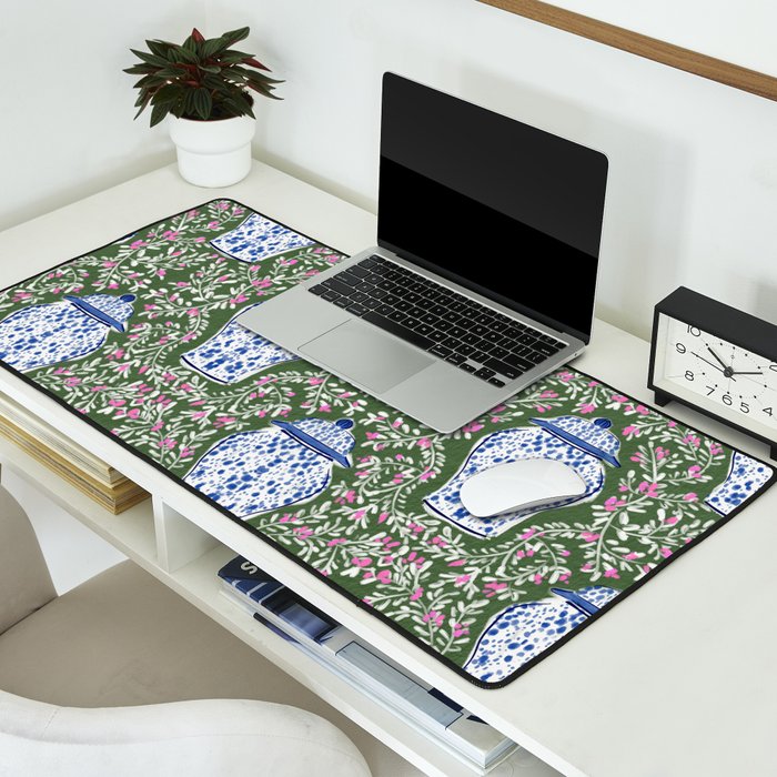 Chinoiserie Blossoms Desk Mat Gallery Image 2
