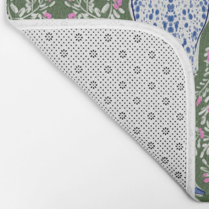 Chinoiserie Blossoms Bath Mat Gallery Image 2