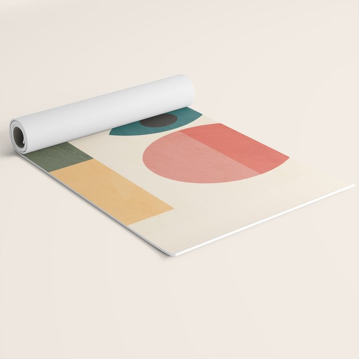 Geometric Shapes 253 Yoga Mat Gallery Image 2