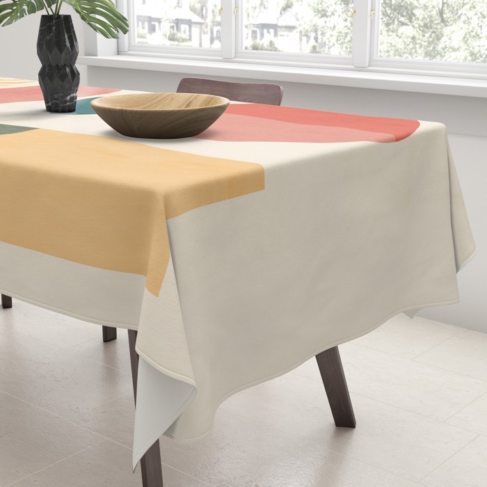 Geometric Shapes 253 Tablecloth Gallery Image 3