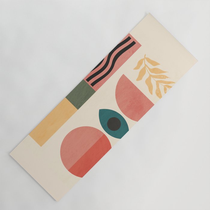 Geometric Shapes 253 Yoga Mat Gallery Image 1