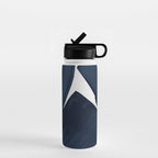 Minimalist Painting Blue II, Modern Abstract Water Bottle Gallery Image 1