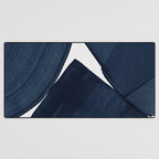 Minimalist Painting Blue II, Modern Abstract Desk Mat Gallery Image 3