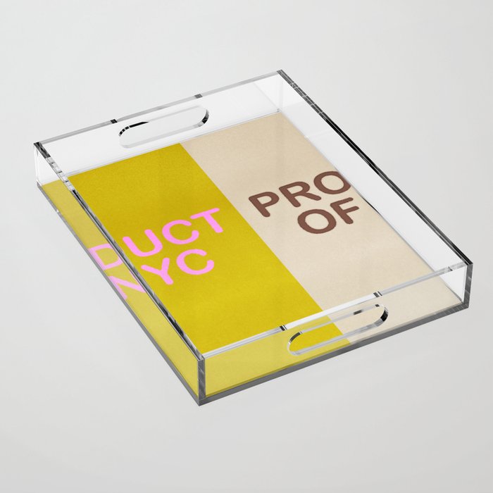 Product Of NYC Acrylic Tray Gallery Image 1