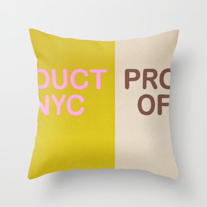 Product Of NYC Throw Pillow Gallery Image 6