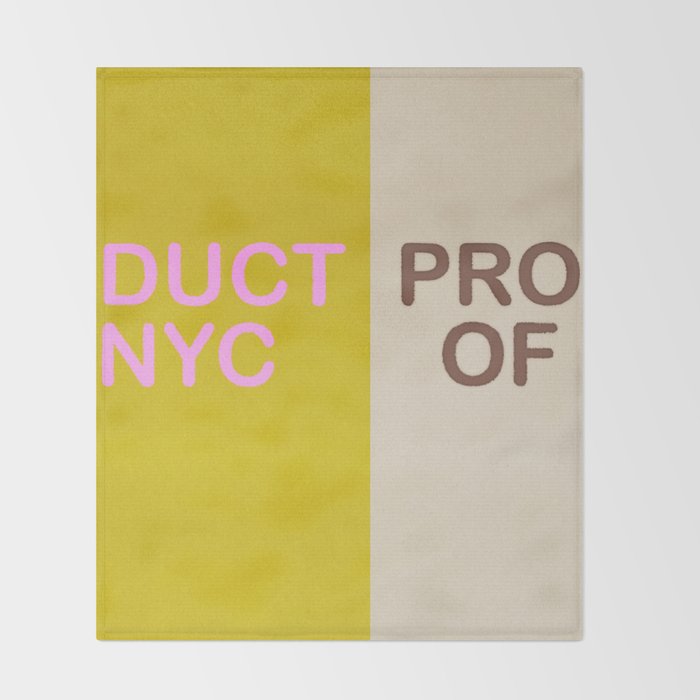 Product Of NYC Throw Blanket Gallery Image 2