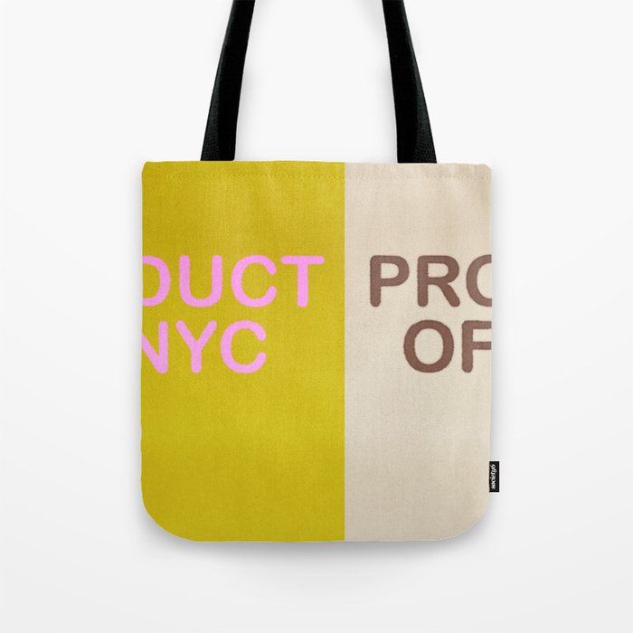 Product Of NYC Tote Bag Gallery Image 1