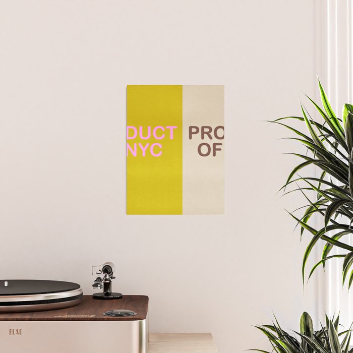Product Of NYC Poster Gallery Image 2