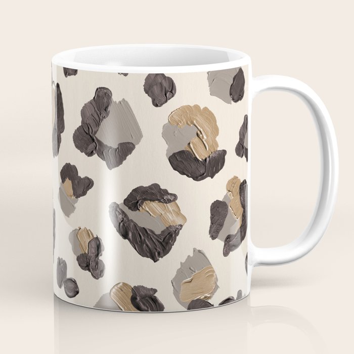 Leopard Print â Neutral Coffee Mug Gallery Image 1