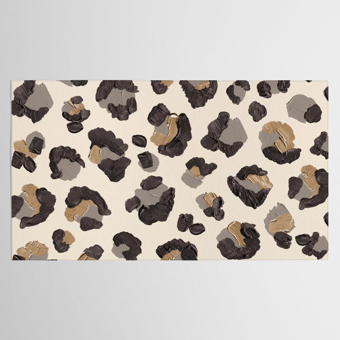 Leopard Print â Neutral Tablecloth Gallery Image 2