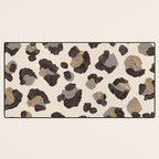 Leopard Print â Neutral Desk Mat Gallery Image 3