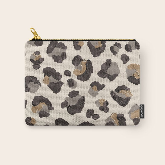 Leopard Print â Neutral Carry All Pouch Gallery Image 1