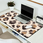 Leopard Print â Neutral Desk Mat Gallery Image 2