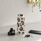 Leopard Print â Neutral Water Bottle Gallery Image 4