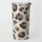 Leopard Print â Neutral Travel Mug Gallery Image 2