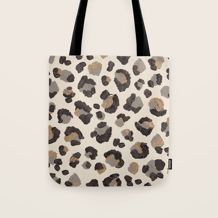 Leopard Print â Neutral Tote Bag Gallery Image 1